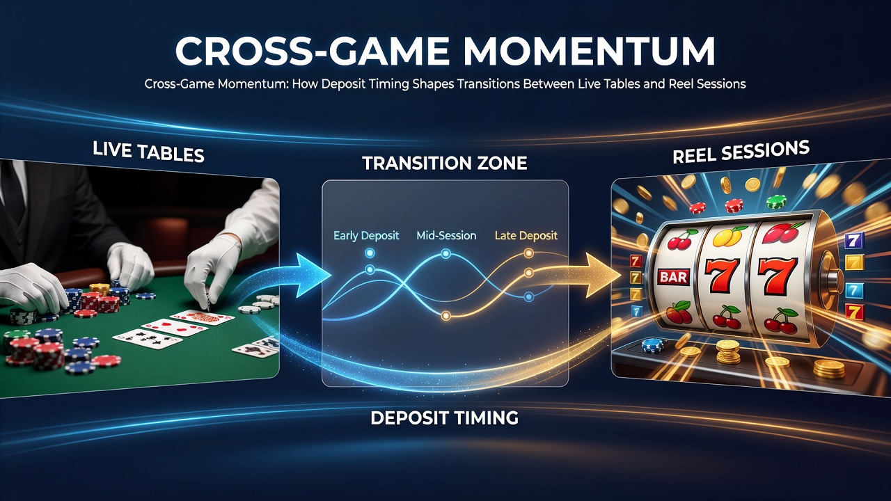 Visualisierung von Timing-Mustern bei Spielübergängen in Casino-Plattformen