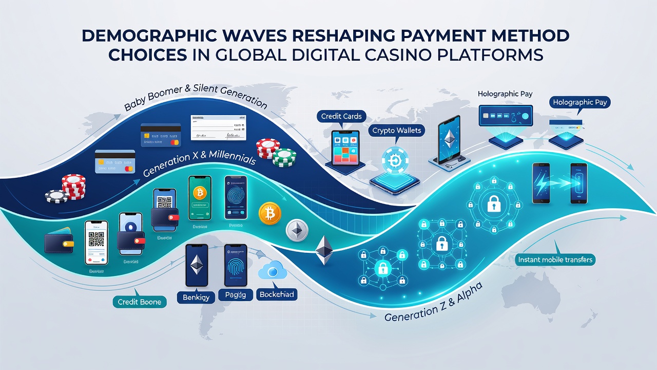 Regionale Trends bei Zahlungsmethoden in globalen digitalen Casinos