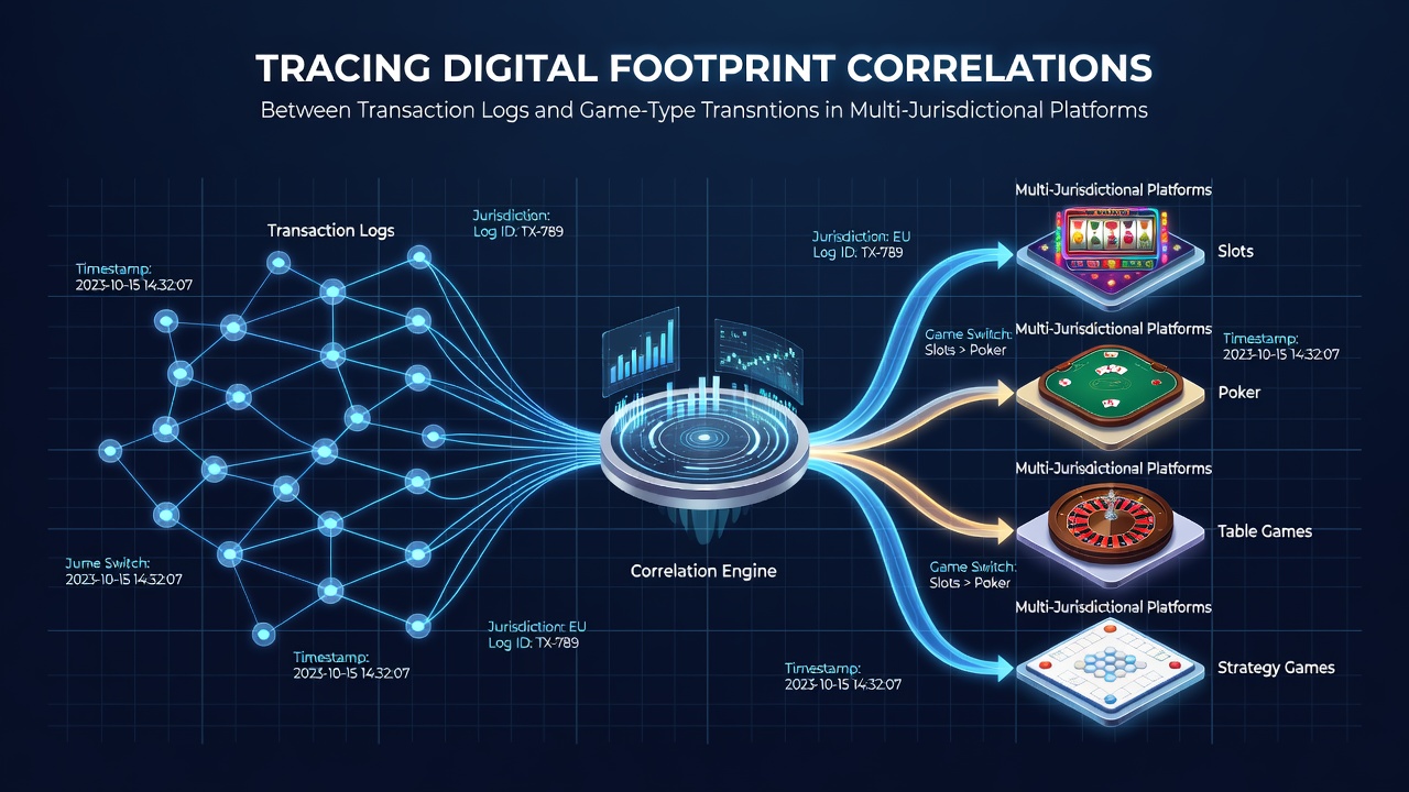 Visualisierung von Transaktionslogs und Spieltyp-Übergängen in digitalen Plattformen